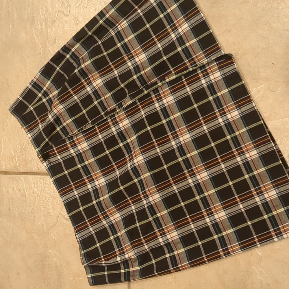Liz Claiborne Liz Sport Plaid Skirt Size 14P